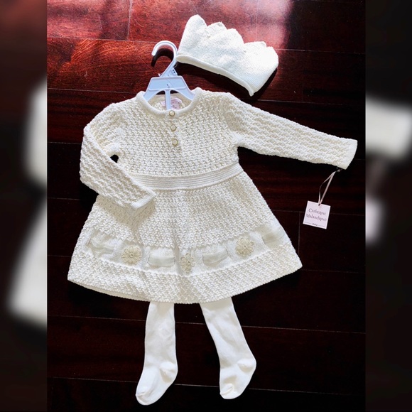 Knitted Dress Set - Picture 1 of 4